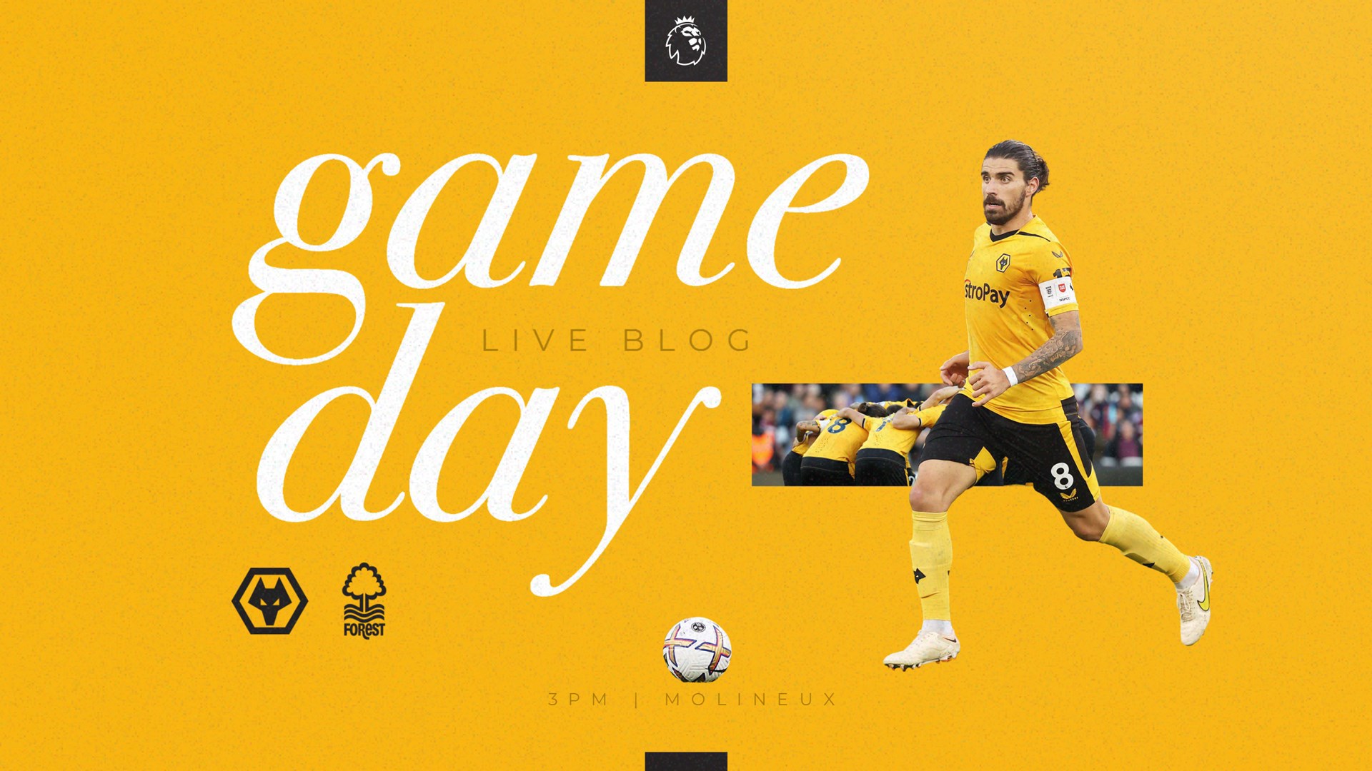 Matchday Blog Wolves vs Forest Men's FirstTeam News