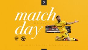 Matchday Blog | Arsenal vs Wolves