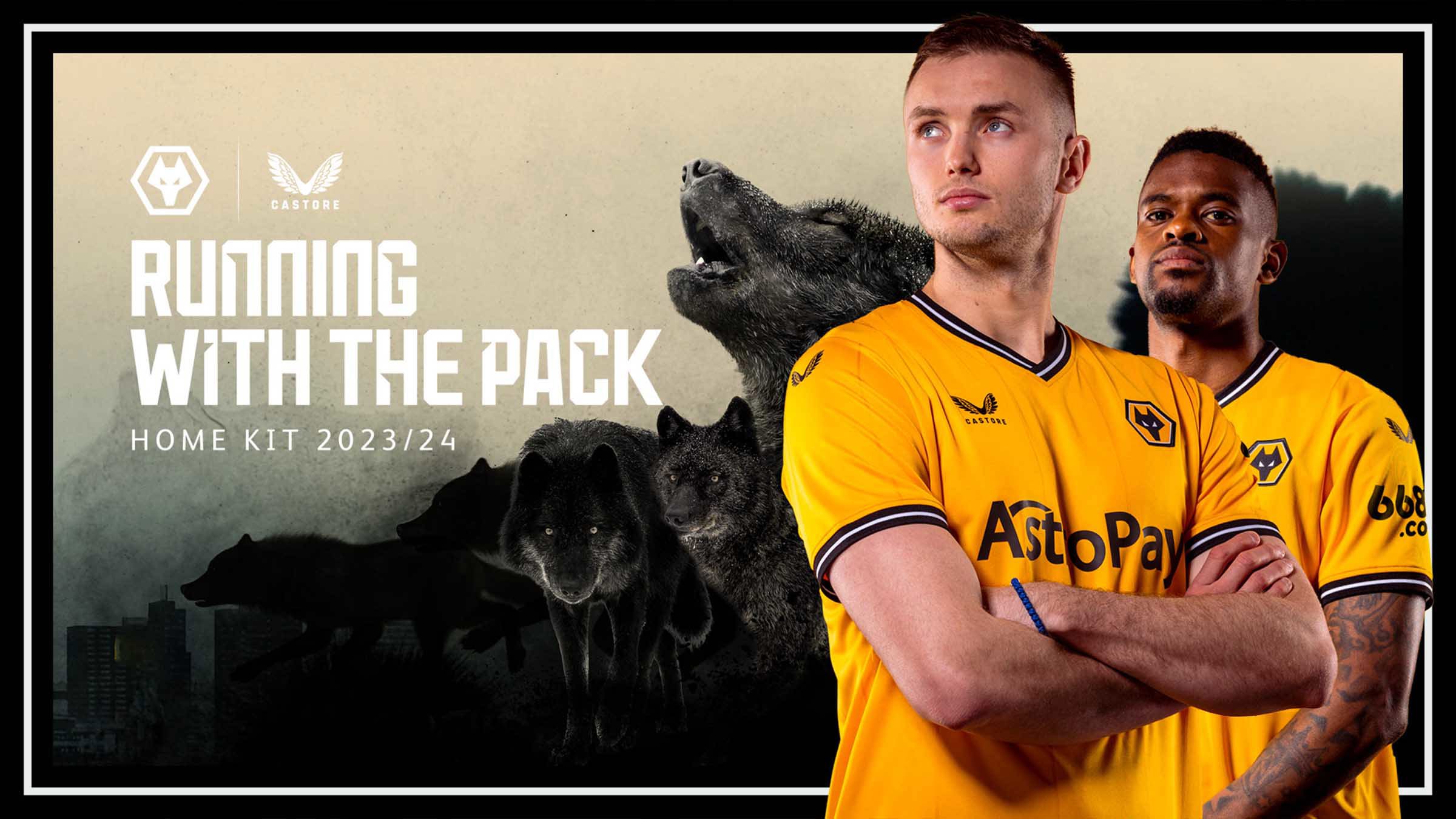 Revealed Wolves' 2023/24 home kit Club News Wolverhampton
