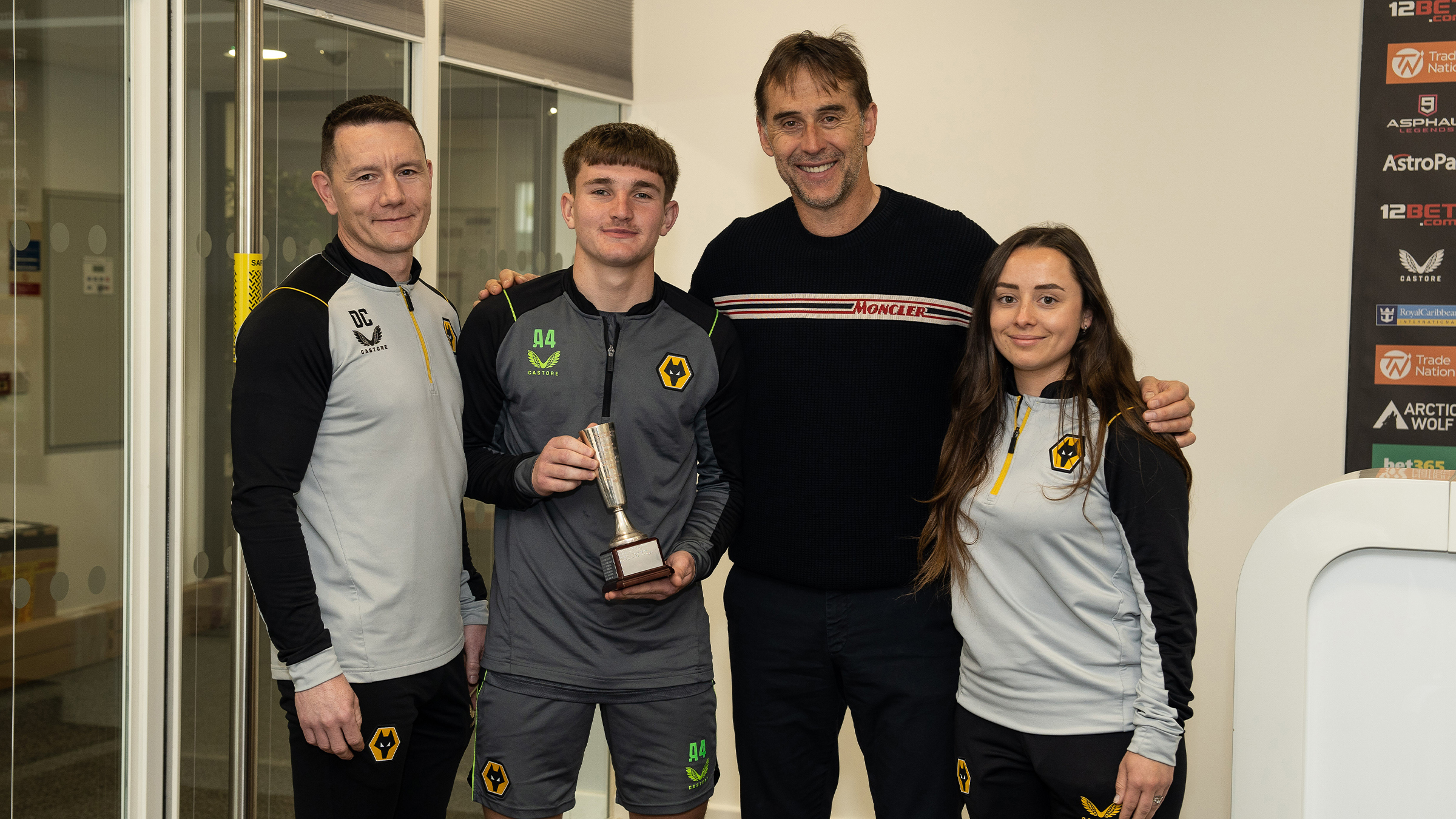 Kit scoops double award Aston Villa Football Club